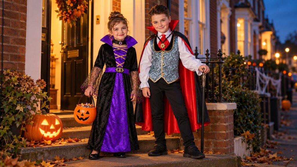 Girls Vampire Costume or Dracula Cape? Kids' Vampire Costumes for Ages 3 to 14